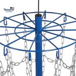 Portable Disc Golf Practice Basket Set with Chains