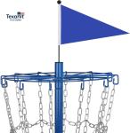 Portable Disc Golf Practice Basket Set with Chains