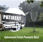Portable Disc Golf Basket with Heavy Duty Chains