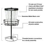 MVP Miniature Disc Golf Basket - Black Hole