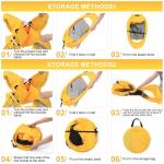 Portable Foldable Disc Golf Basket with Storage Bag