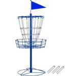 Portable Disc Golf Basket for Practice and Fun