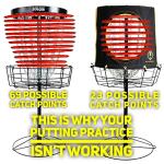 PuttConfidently ChampCap - Improve Disc Golf Putting Aim
