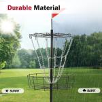 12 Chain Portable Metal Disc Golf Basket
