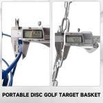 12-Chain Portable Disc Golf Practice Basket