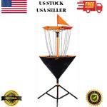 Portable Disc Golf Basket with Chains Included