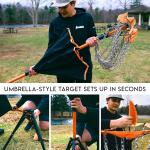 Portable Disc Golf Basket with Chains Included