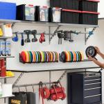 Wall Mount Disc Golf Rack for Frisbee Storage