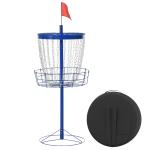 Portable Disc Golf Basket with Transit Bag - Dark Blue