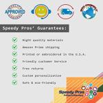 Disc Golf Snapback Hat with Black Embroidery