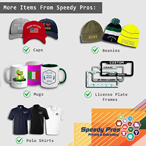 Disc Golf Snapback Hat with Black Embroidery