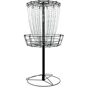 MVP Black Hole Portable 24-Chain Disc Golf Basket