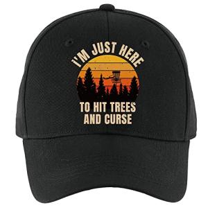 Pishovi Hit Trees & Curse Fun Disc Golf Cap