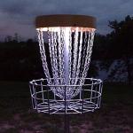 LED Disc Golf Basket Lights - Portable Glow Set