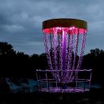 LED Disc Golf Basket Lights - Portable Glow Set