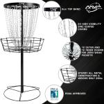MVP Black Hole Lite 24-Chain Disc Golf Basket