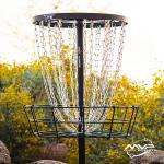 MVP Black Hole Lite 24-Chain Disc Golf Basket