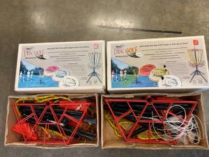 Halex Portable Disc Golf Basket Target Set