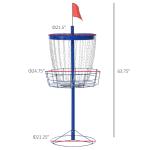 High Visibility Disc Golf Target with Easy Setup