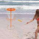 24 Chain Portable Disc Golf Basket Target Set