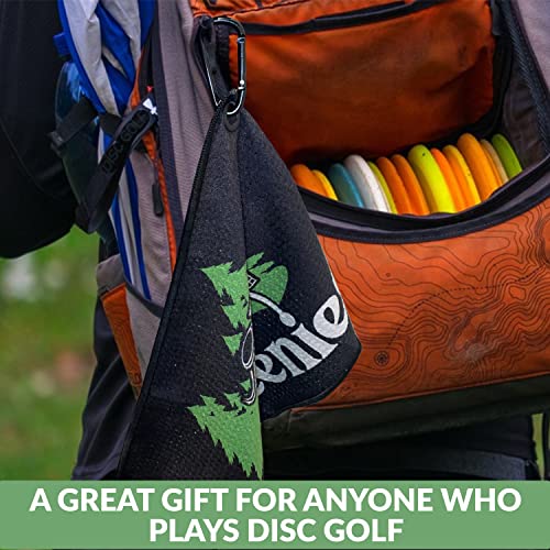 Microfiber Disc Golf Towel with Carabiner Clip