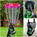 Microfiber Disc Golf Towel with Carabiner Clip