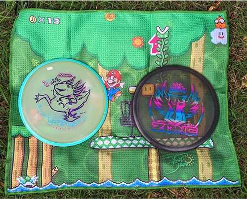Super Mario Disc Golf Towel | Large Microfiber