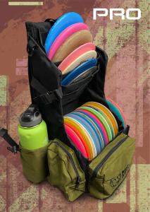 FOSSA SKINNY PRO Disc Golf Backpack - Olive