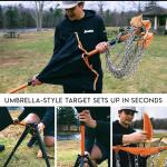 Portable Disc Golf Basket Target with Chains