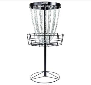 Portable 24-Chain Disc Golf Basket - Black Hole Pro
