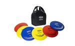 Portable Disc Golf Basket with 24 Heavy Duty Discs