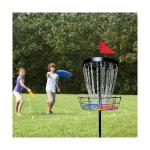 Portable Disc Golf Basket with 24 Heavy Duty Discs