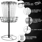 MVP Black Hole Portable 24-Chain Disc Golf Basket