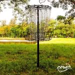 MVP Black Hole Portable 24-Chain Disc Golf Basket