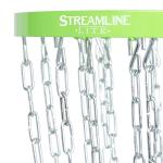 Streamline Lite Disc Golf Basket - Lime