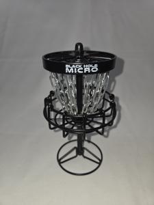 MVP Black Hole Mini Disc Golf Basket Target