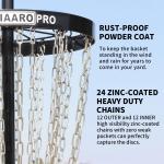 Portable PDGA Approved Disc Golf Basket Target