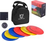 CROWN ME 6-Disc Disc Golf Set with Bag