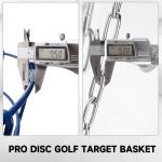 24-Chain Disc Golf Basket for Practice