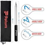 Palum Disc Golf Retriever Pole - Telescopic Stainless Steel