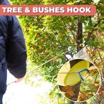 Palum Disc Golf Retriever Pole - Telescopic Stainless Steel