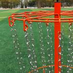 Portable Disc Golf Basket with 24 Heavy Duty Chains