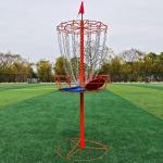 Portable Disc Golf Basket with 24 Heavy Duty Chains