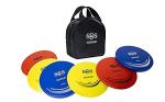 Portable Disc Golf Basket with Heavy Duty Discs