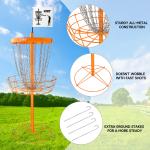 Portable 24-Chain Disc Golf Practice Basket