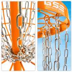 Portable 24-Chain Disc Golf Practice Basket
