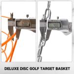 Portable 24-Chain Disc Golf Practice Basket