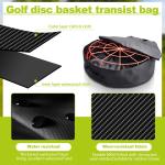 Portable Disc Golf Basket Carrying Bag