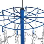 Portable Disc Golf Basket with 12/24 Chains