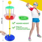 Mini Disc Golf Basket Set with 10 Discs